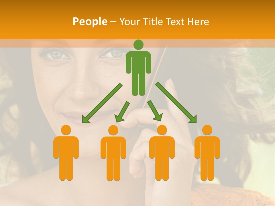 One Telephone Outside PowerPoint Template