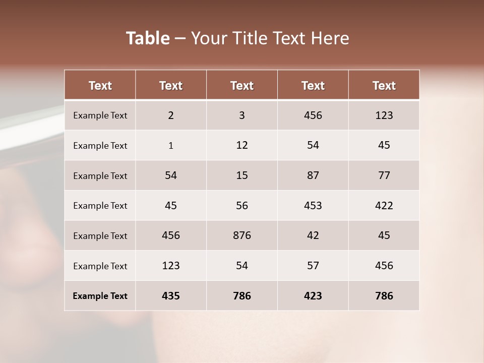 A Woman Is Putting Mascara On Her Eye PowerPoint Template