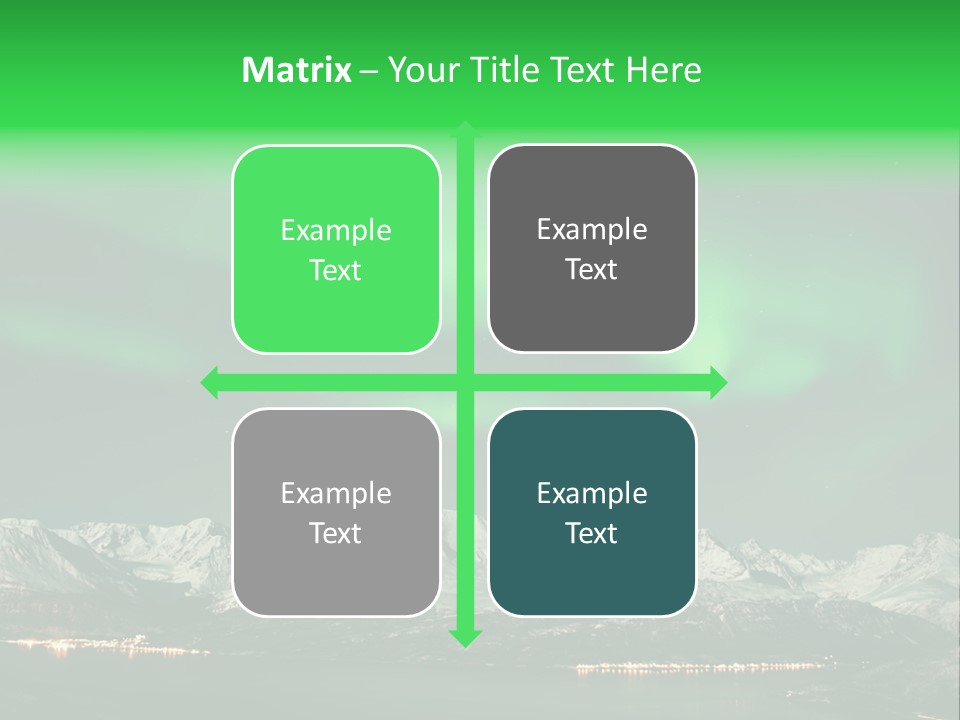 Constellation Background Arc PowerPoint Template