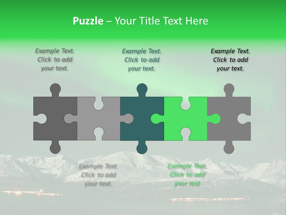 Constellation Background Arc PowerPoint Template