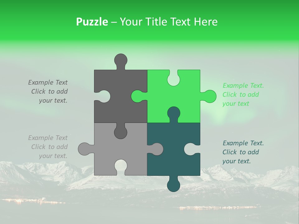 Constellation Background Arc PowerPoint Template