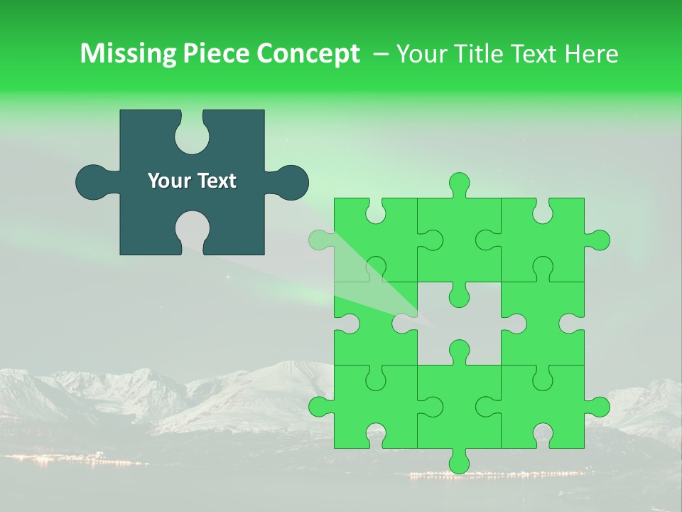 Constellation Background Arc PowerPoint Template