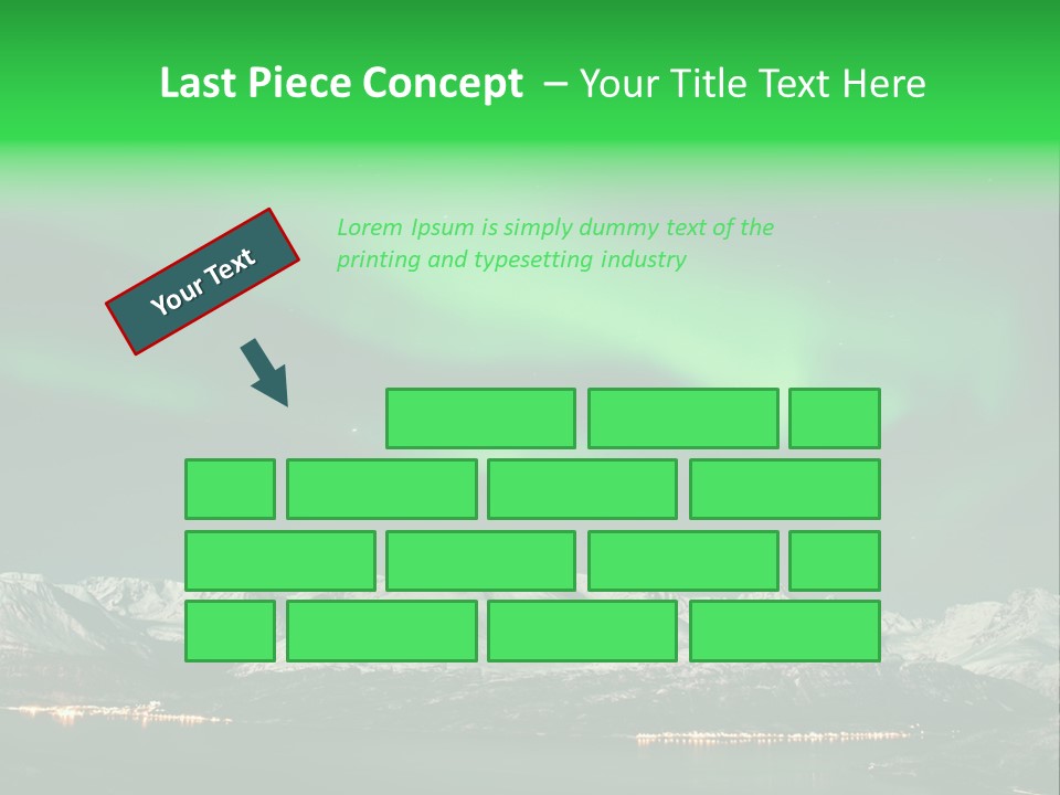 Constellation Background Arc PowerPoint Template