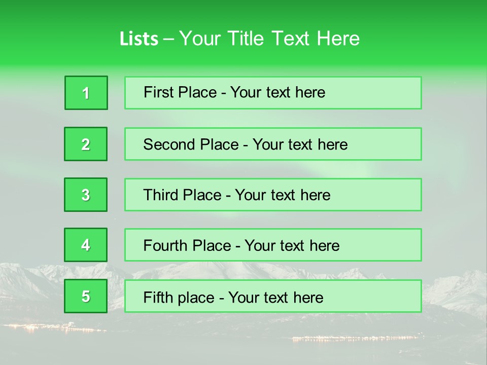 Constellation Background Arc PowerPoint Template