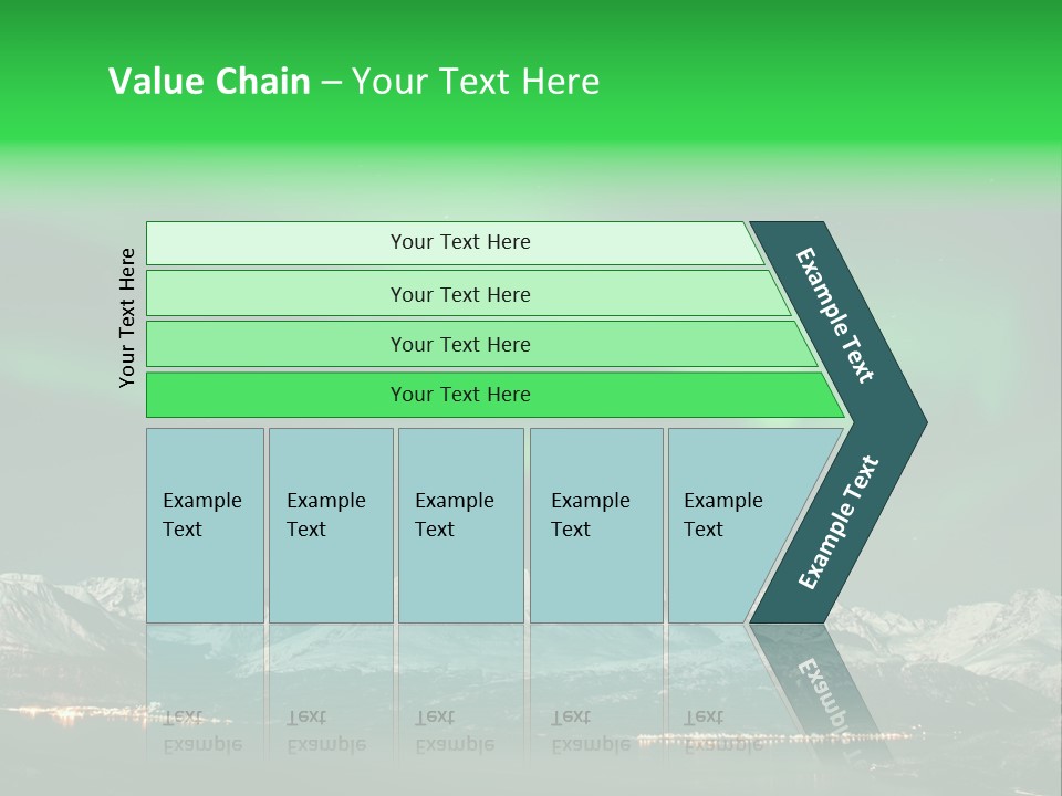 Constellation Background Arc PowerPoint Template