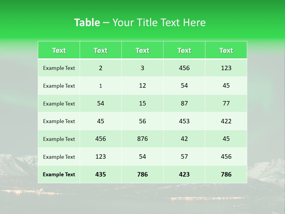 Constellation Background Arc PowerPoint Template