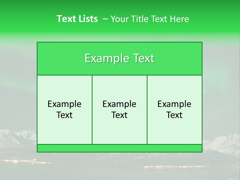 Constellation Background Arc PowerPoint Template