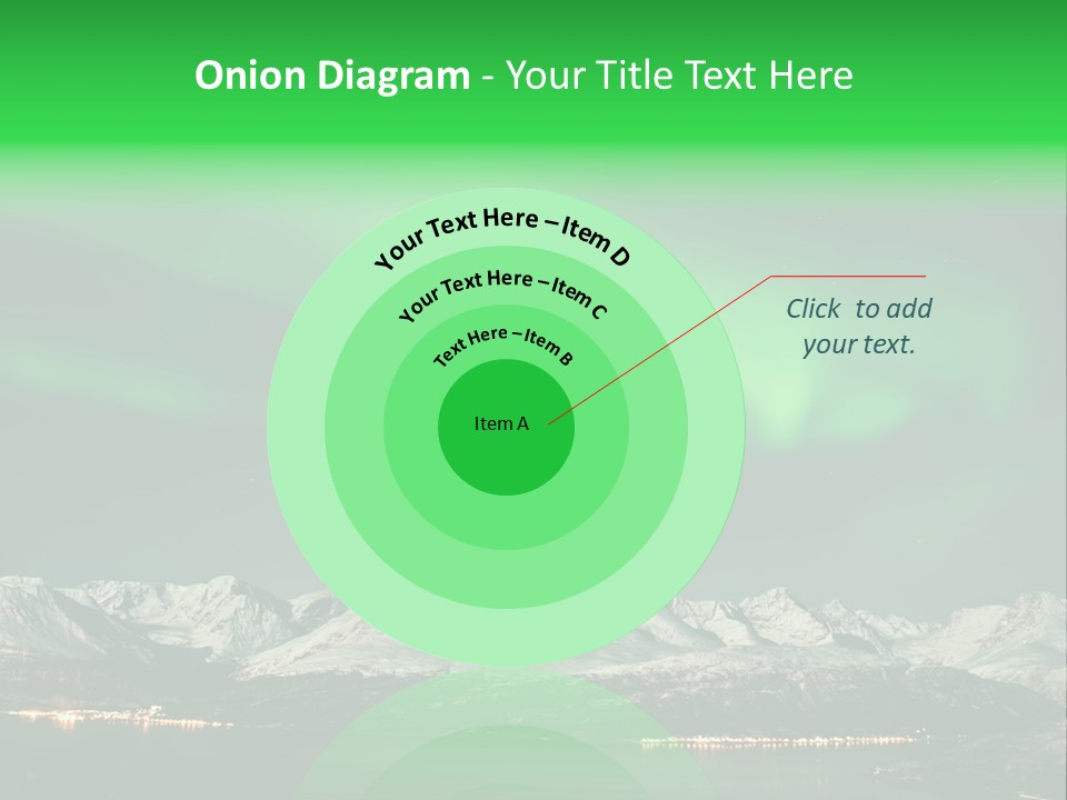 Constellation Background Arc PowerPoint Template