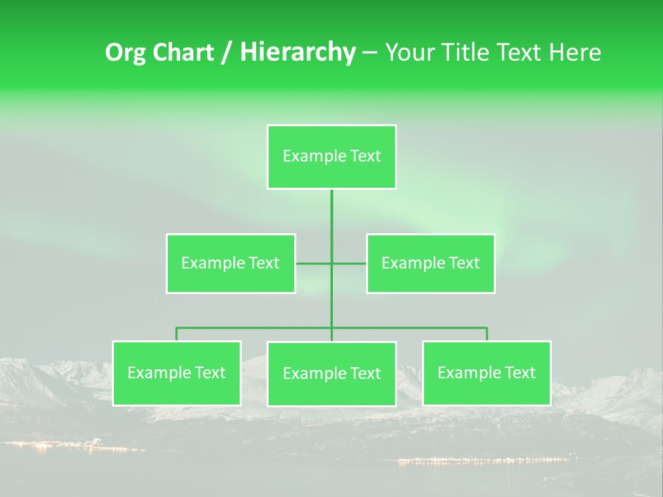 Constellation Background Arc PowerPoint Template
