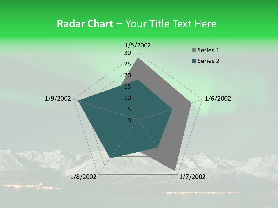 Constellation Background Arc PowerPoint Template