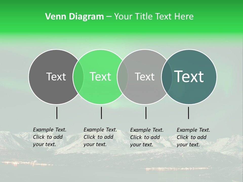 Constellation Background Arc PowerPoint Template
