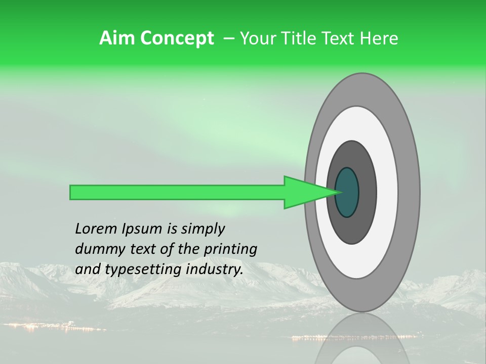 Constellation Background Arc PowerPoint Template