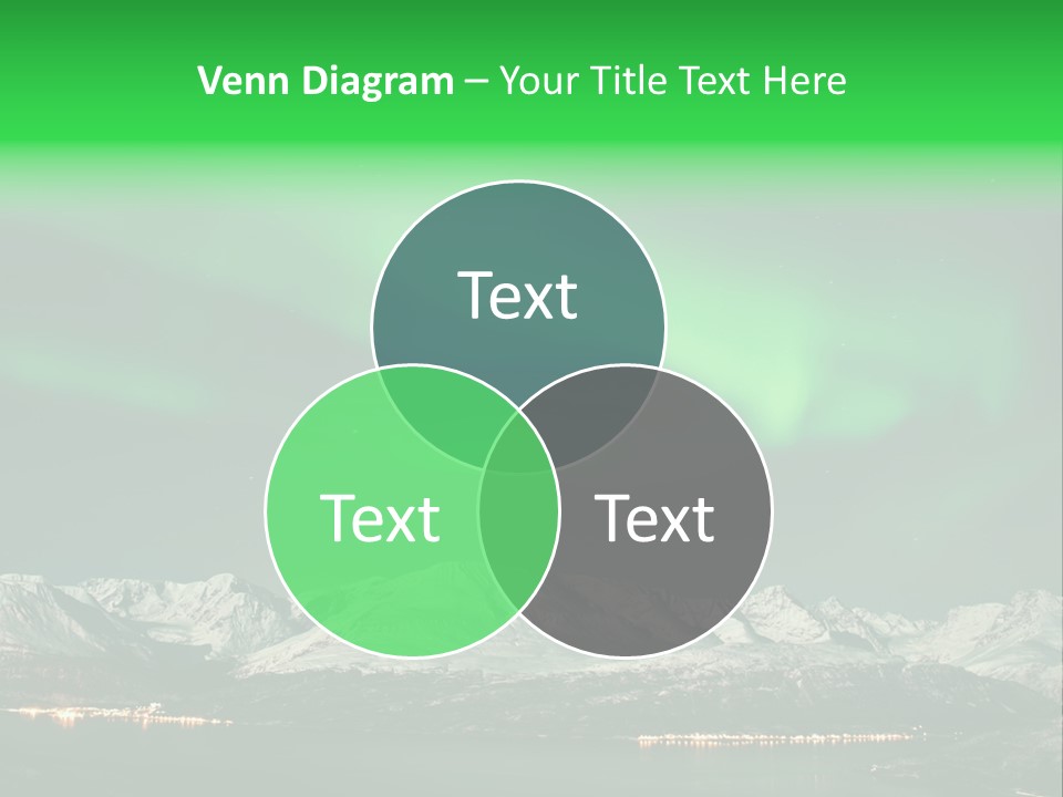 Constellation Background Arc PowerPoint Template