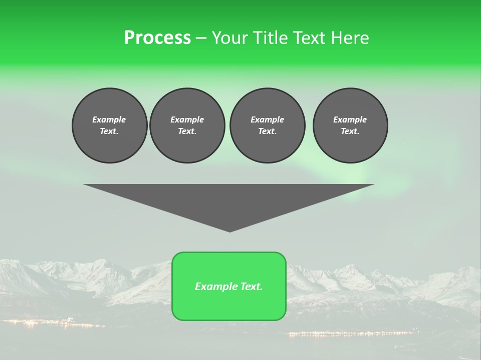 Constellation Background Arc PowerPoint Template