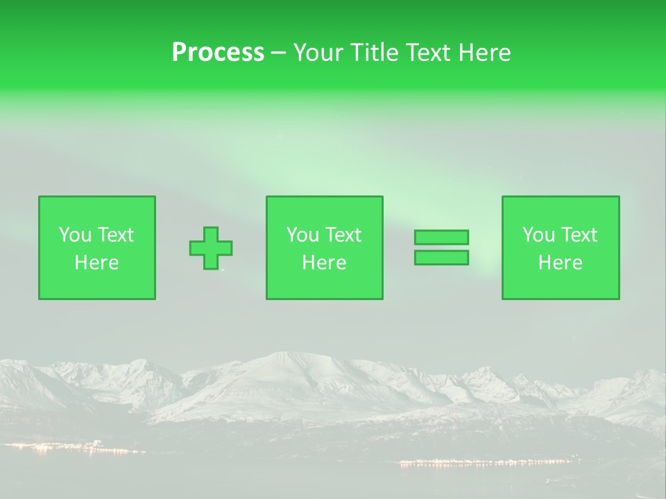 Constellation Background Arc PowerPoint Template