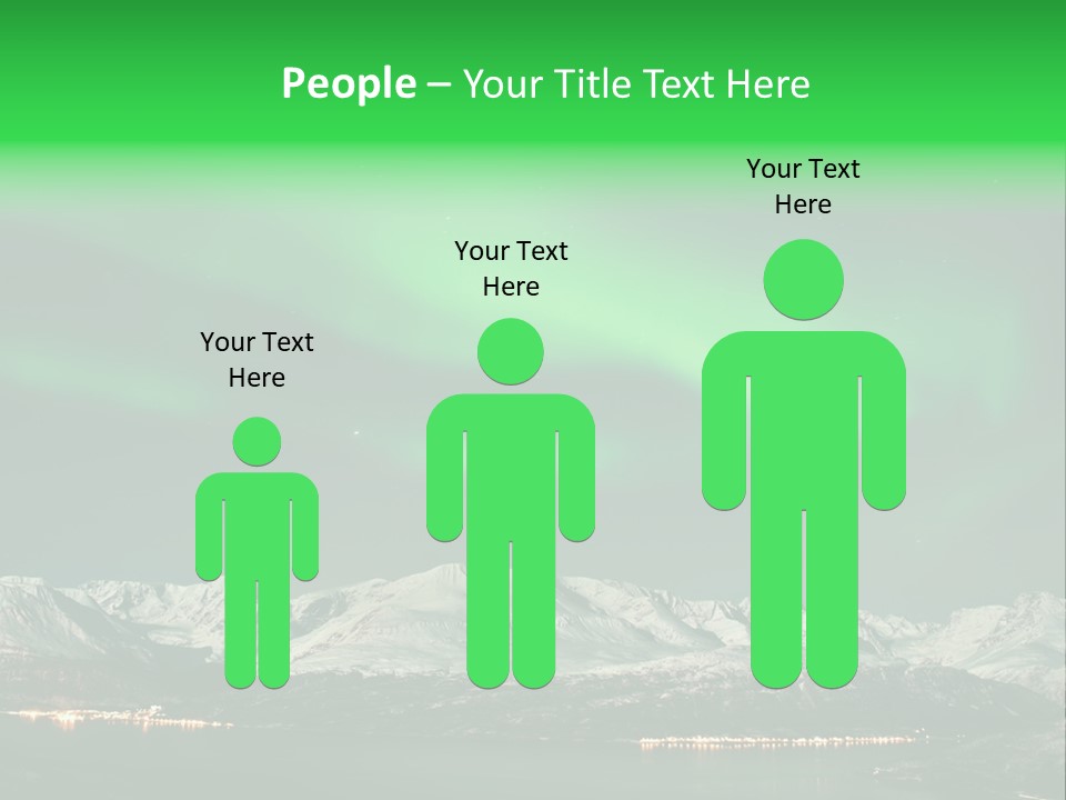 Constellation Background Arc PowerPoint Template