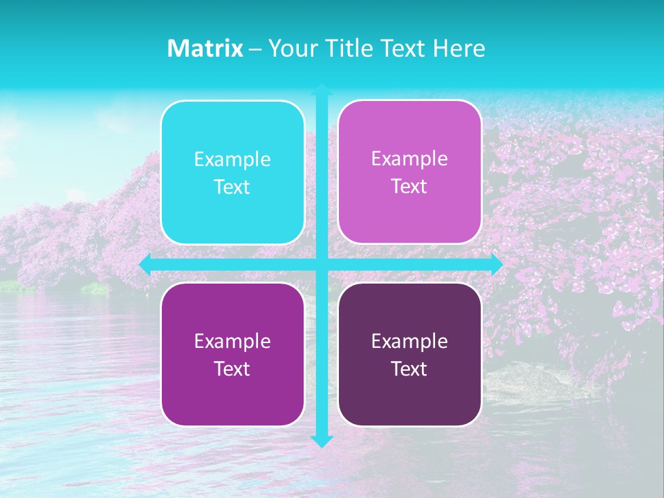 Sunset Fairy Mysterious PowerPoint Template