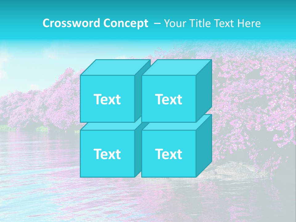 Sunset Fairy Mysterious PowerPoint Template
