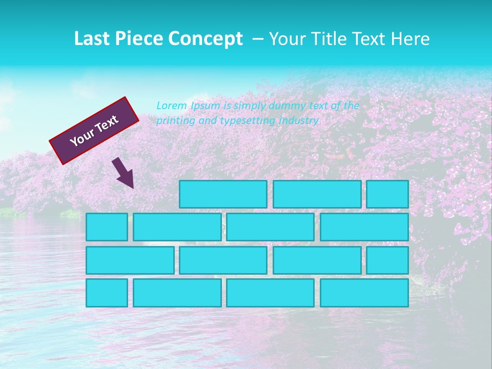 Sunset Fairy Mysterious PowerPoint Template