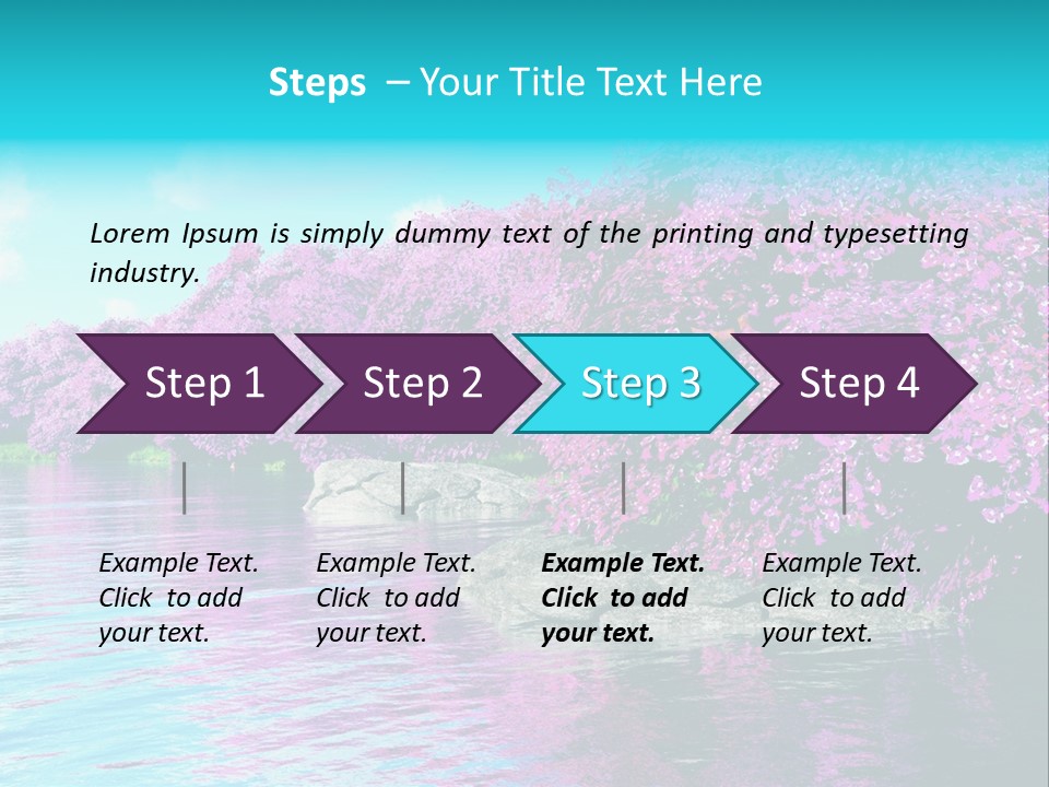 Sunset Fairy Mysterious PowerPoint Template