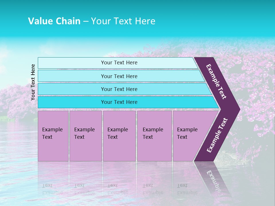 Sunset Fairy Mysterious PowerPoint Template