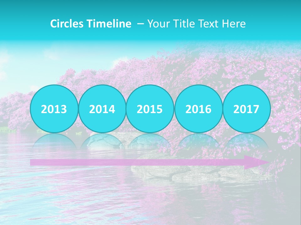 Sunset Fairy Mysterious PowerPoint Template