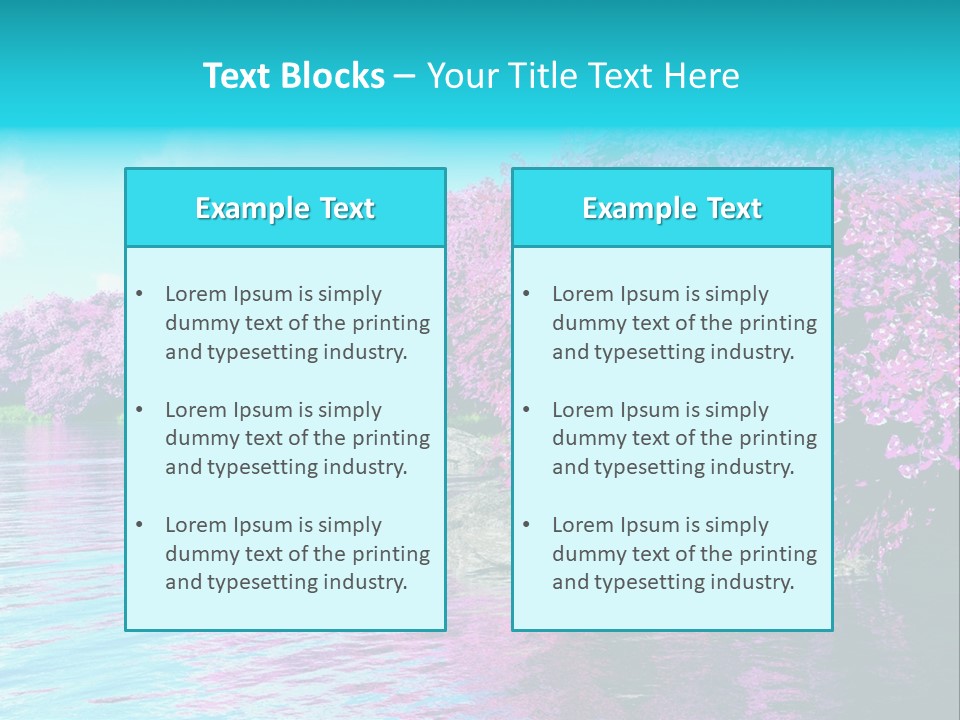 Sunset Fairy Mysterious PowerPoint Template