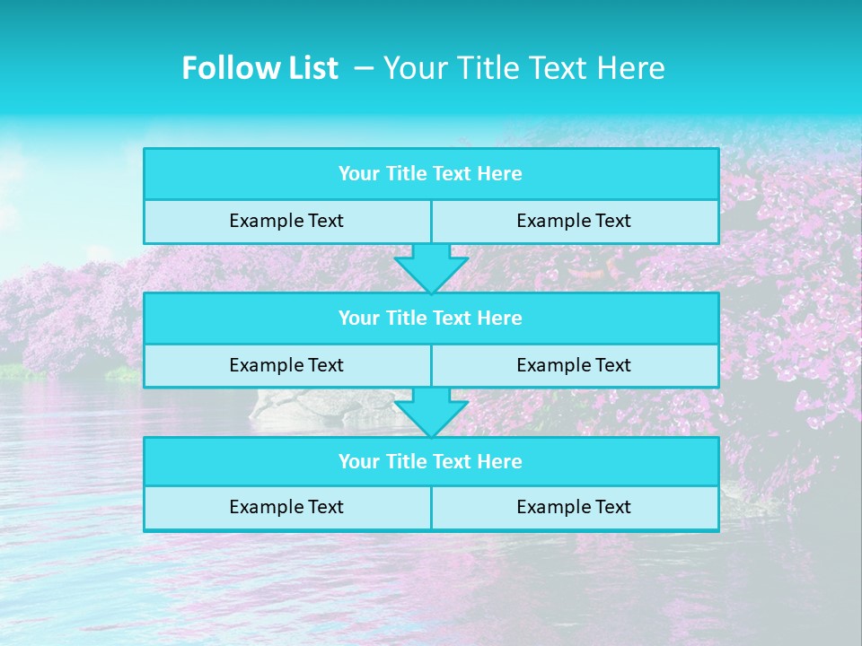 Sunset Fairy Mysterious PowerPoint Template