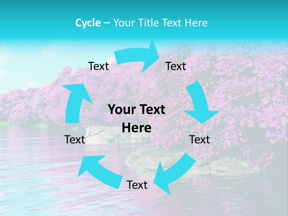 Sunset Fairy Mysterious PowerPoint Template