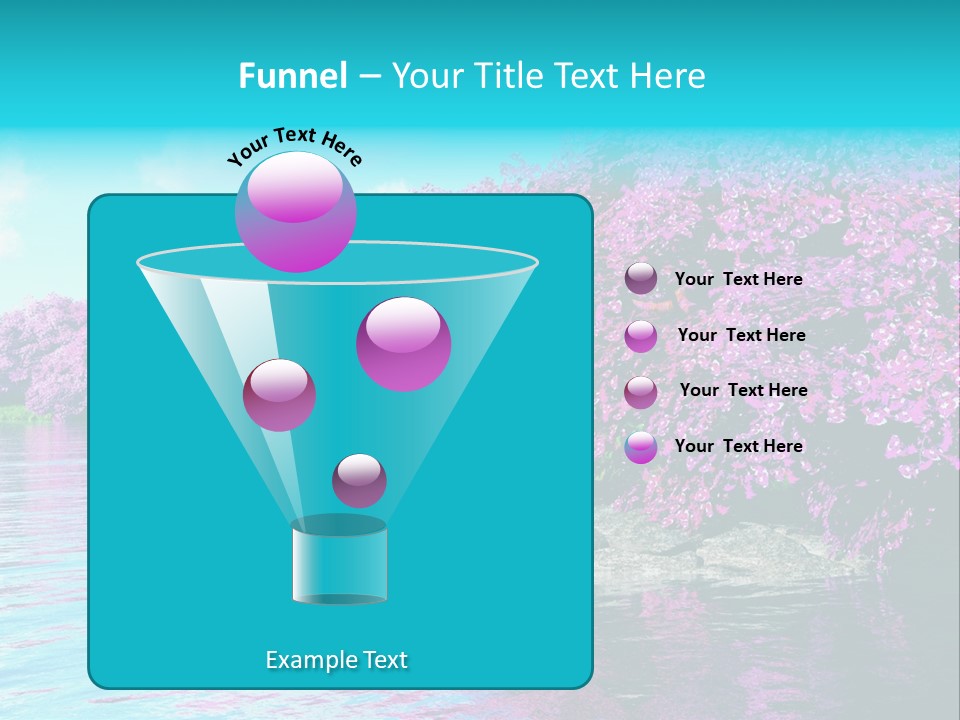 Sunset Fairy Mysterious PowerPoint Template