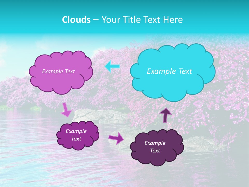 Sunset Fairy Mysterious PowerPoint Template