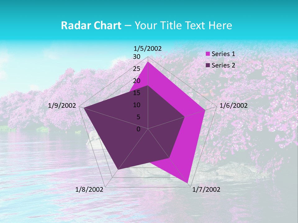 Sunset Fairy Mysterious PowerPoint Template