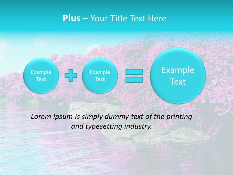 Sunset Fairy Mysterious PowerPoint Template