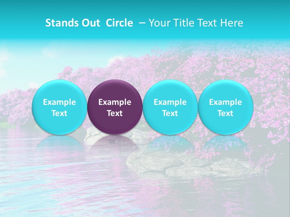 Sunset Fairy Mysterious PowerPoint Template