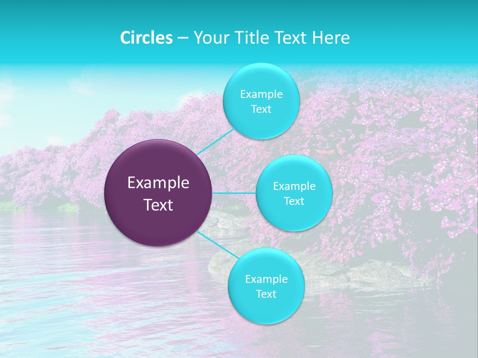 Sunset Fairy Mysterious PowerPoint Template