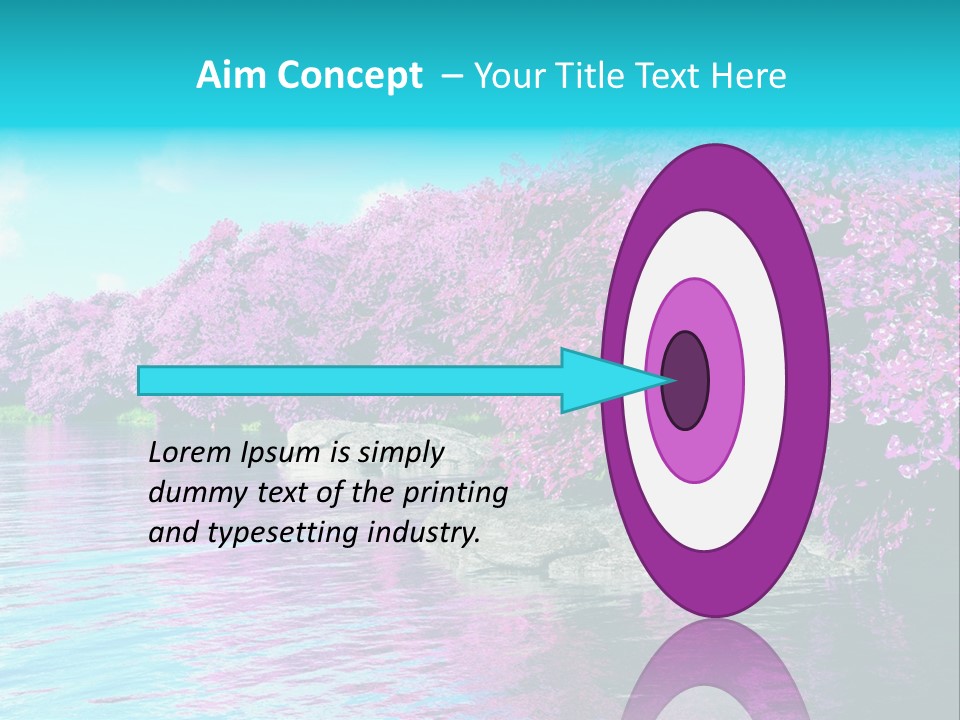 Sunset Fairy Mysterious PowerPoint Template