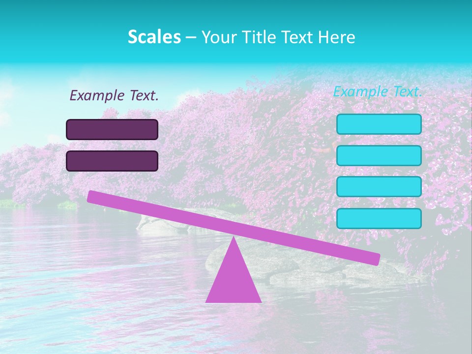 Sunset Fairy Mysterious PowerPoint Template