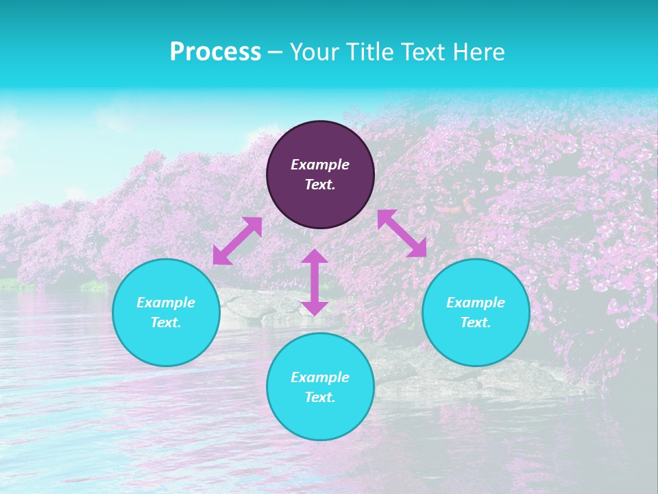 Sunset Fairy Mysterious PowerPoint Template