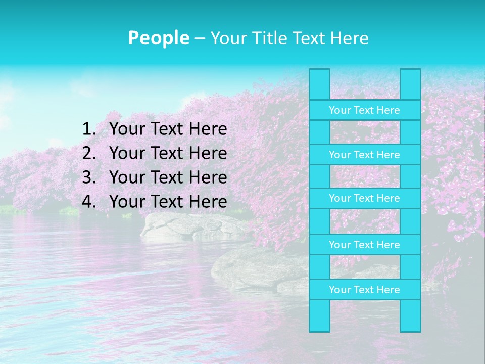 Sunset Fairy Mysterious PowerPoint Template