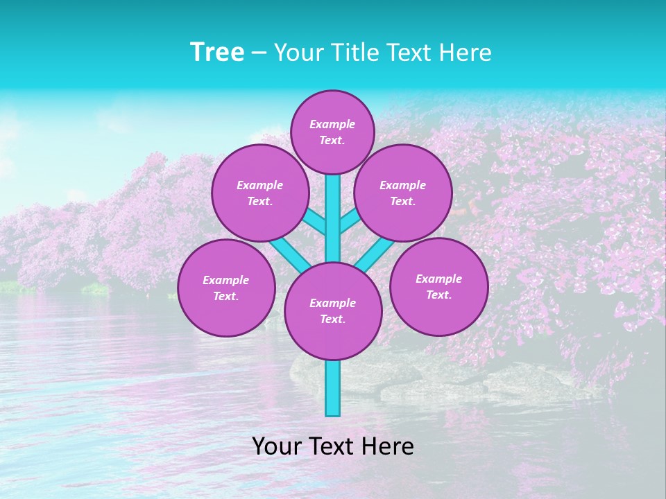 Sunset Fairy Mysterious PowerPoint Template