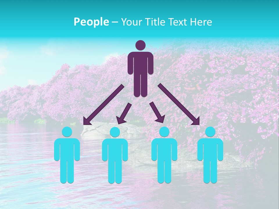 Sunset Fairy Mysterious PowerPoint Template