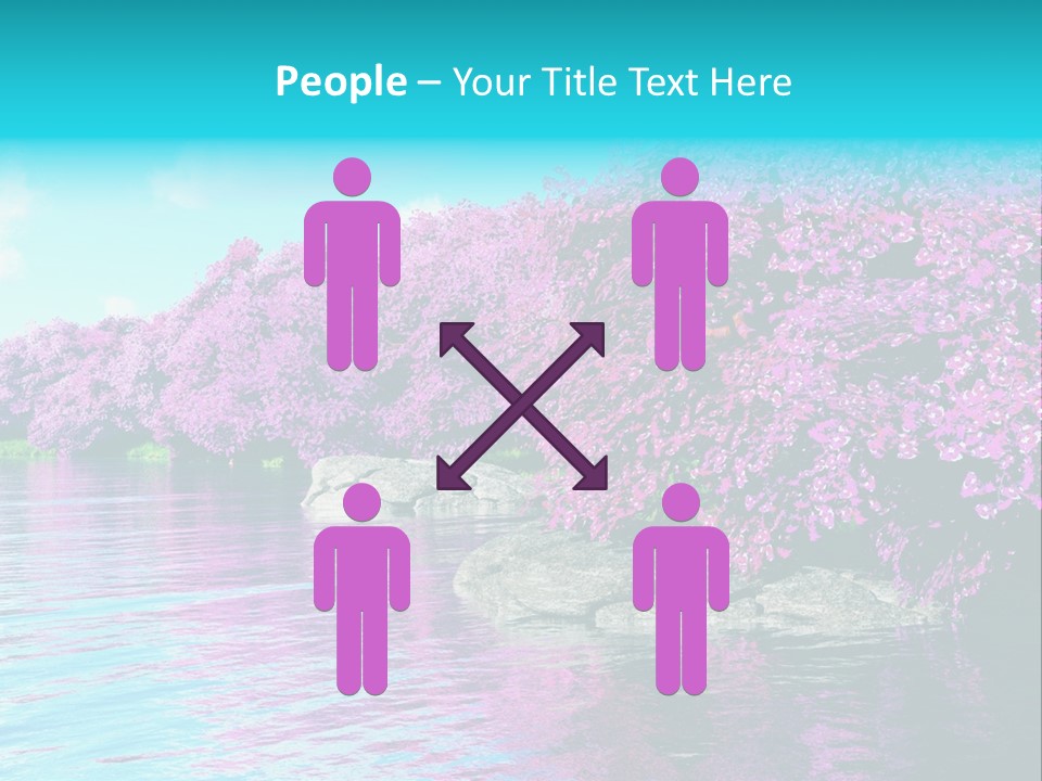 Sunset Fairy Mysterious PowerPoint Template