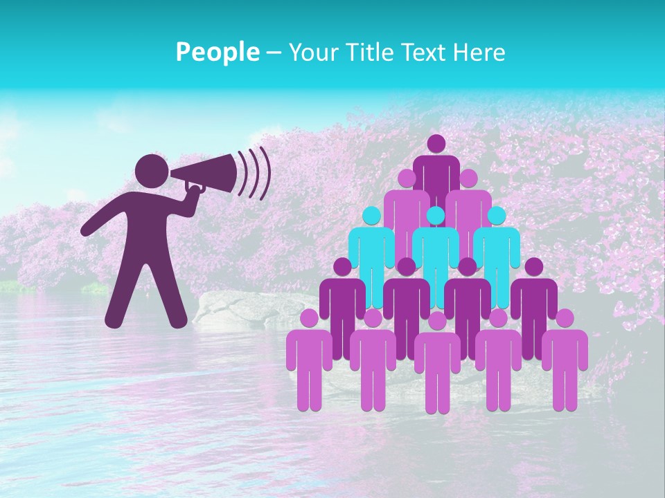 Sunset Fairy Mysterious PowerPoint Template