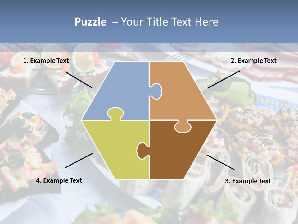 Butler Appetizer Oeuvre PowerPoint Template