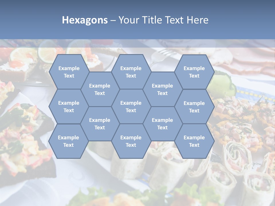 Butler Appetizer Oeuvre PowerPoint Template