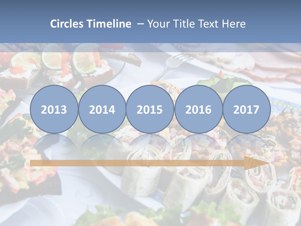 Butler Appetizer Oeuvre PowerPoint Template