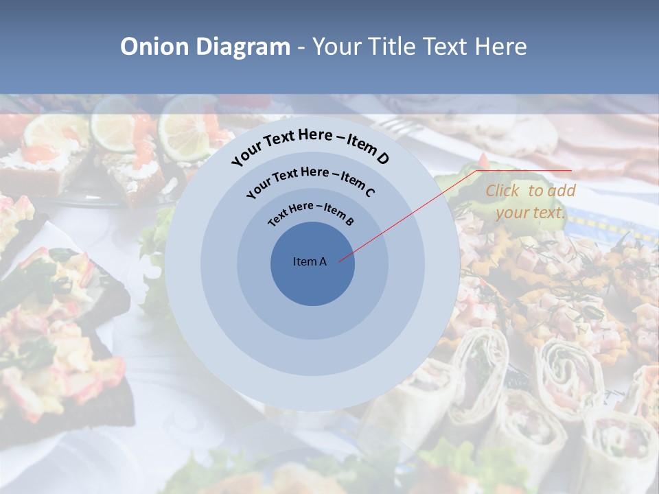 Butler Appetizer Oeuvre PowerPoint Template