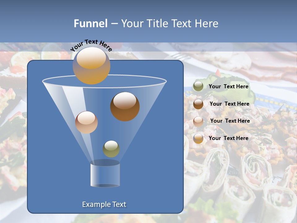 Butler Appetizer Oeuvre PowerPoint Template