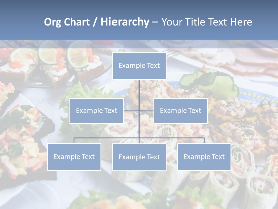 Butler Appetizer Oeuvre PowerPoint Template