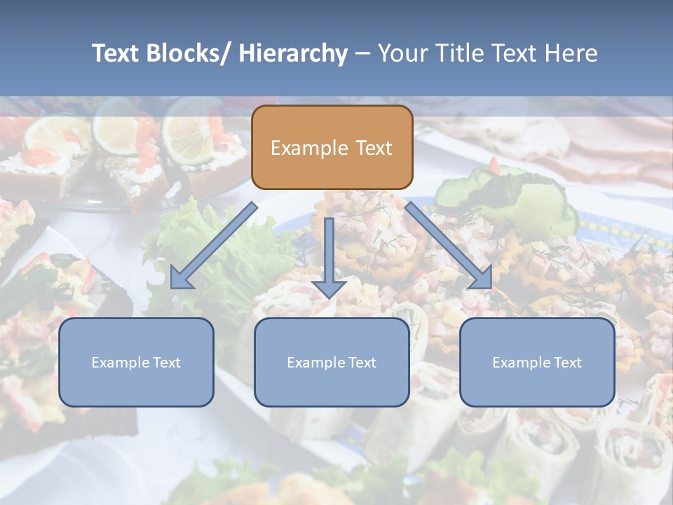 Butler Appetizer Oeuvre PowerPoint Template